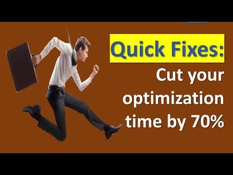 Learn 4 techniques to cut your trading Robot settings optimization time by 70 percent. Time is money