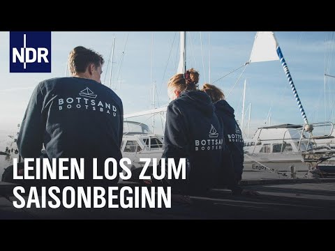 Saisonbeginn Ostsee: Bootsbaunachwuchs startet durch | Die Nordreportage | NDR Doku