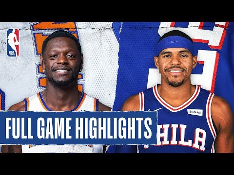 KNICKS at 76ERS | FULL GAME HIGHLIGHTS | February 27, 2020