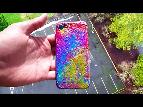 Can 100 Layers of Paint Protect iPhone 7 from 100 FT Drop Test? - UCmY5lv5l2RYGOKWKGXLmGJw