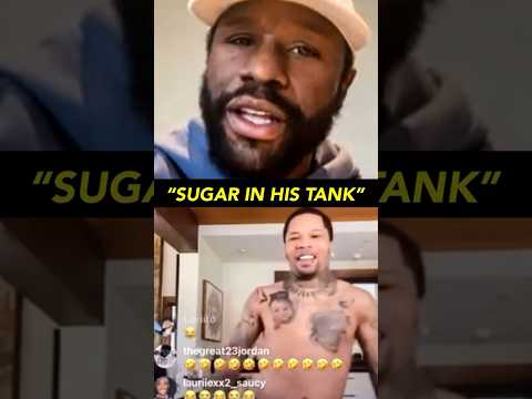 Floyd mayweather disses gervonta davis with “sugar in his tank” clap back