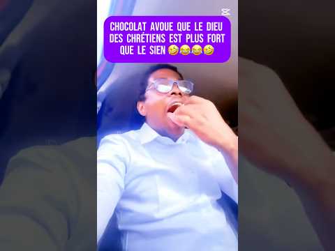 Chocolat avoue ipso facto que Jesu Christ est plus fort que les dieux africains