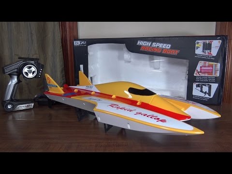 WLtoys - WL913 Speed Boat - Review and Run - UCe7miXM-dRJs9nqaJ_7-Qww