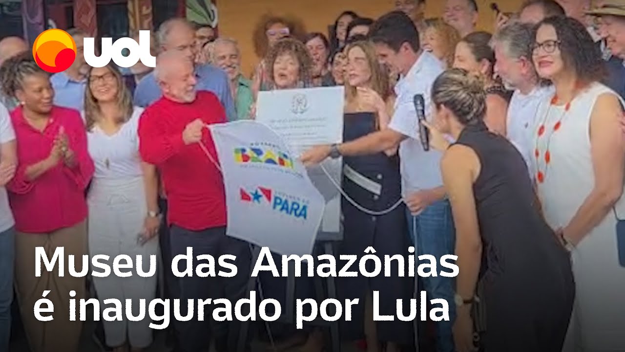 Lula inaugura o Museu das Amazônias, no Pará; veja vídeo