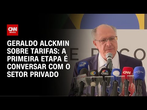 ​Geraldo Alckmin explica criação de comitê para combater tarifaço de Trump | CNN 360°