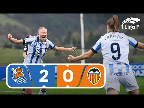 Resumen Real Sociedad vs VCF Femenino | Jornada 10 | Liga F