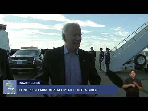 Congresso aprova abertura de processo de impeachment contra Joe Biden