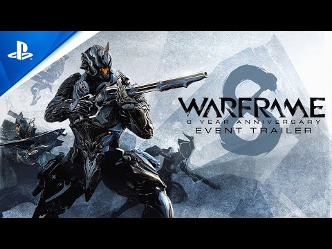 Warframe - 8 Year Anniversary Trailer | PS5, PS4