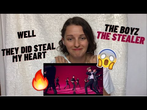 Vidéo THE BOYZ(더보이즈) _ The Stealer MV REACTION                                                                                                                                                                                                               