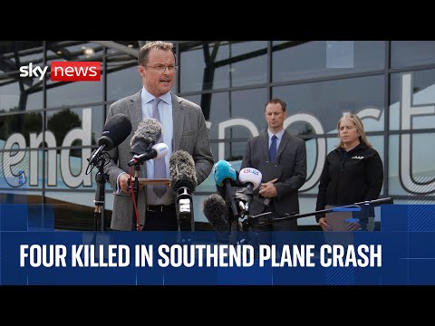 Essex Police to give update on Southend Airport plane crash