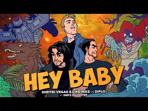 Dimitri Vegas & Like Mike vs Diplo - Hey Baby (feat. Deb's Daughter) [Official Music Video] - UCxmNWF8fQ4miqfGs84dFVrg