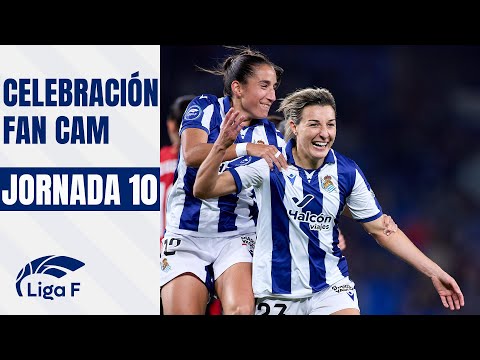 Claire Lavogez: Celebración del gol en la FAN CAM