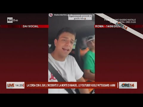 Incidente Casal Palocco, lo youtuber chiede patteggiamento a 4 anni - Ore 14 del 19/12/2023