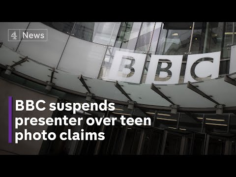 BBC presenter suspended over explicit teen photo claims