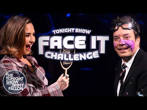 Face It Challenge with Demi Lovato | The Tonight Show Starring Jimmy
Fallon