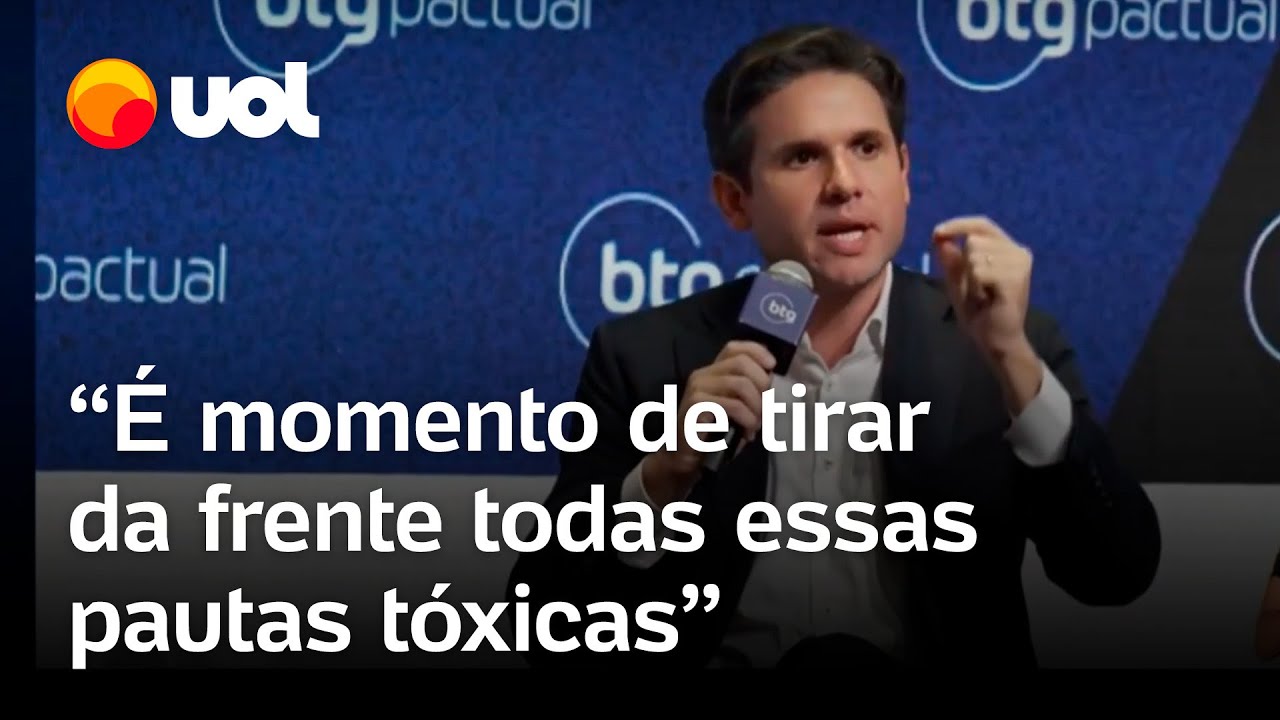 Hugo Motta defende tirar da frente pautas tóxicas após protestos contra anistia e PEC da Blindagem