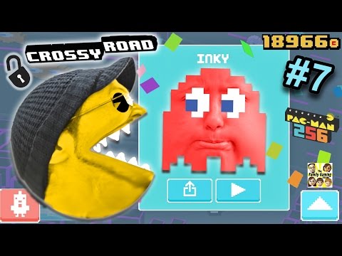 Let's Chomp on Crossy Road! PACMAN 256 Secret Characters Update (FGTEEV DUDDY & LEX Part 7 GAMEPLAY) - UCC-RHF_77zQdKcA75hr5oTQ