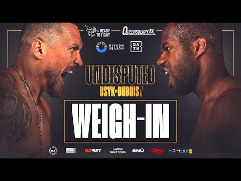 Oleksandr Usyk vs Daniel Dubois 2 LIVE Weigh-In | UNDISPUTED Heavyweight Championship 🥊