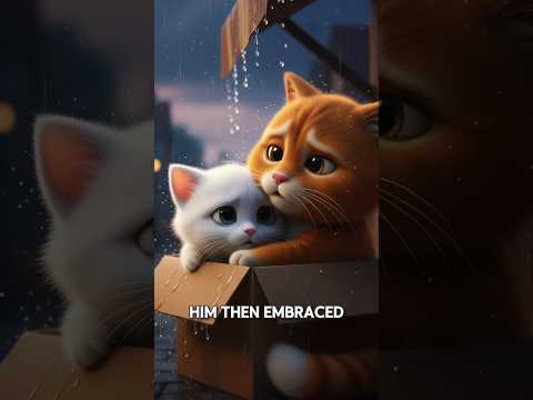 The Cat Who Faced Its Fear of the Rain #short #cartoon #cat #cartoonforkids #catvideos #shortvideo
