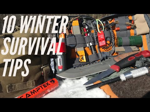 WINTER SURVIVAL: Stay Alive & Be Prepared For When The Snow Flies