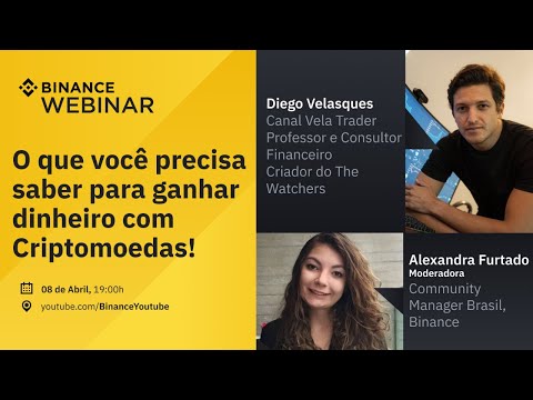 O que você precisa saber para ganhar dinheiro com Criptomoedas! - Binance Webinar em Português