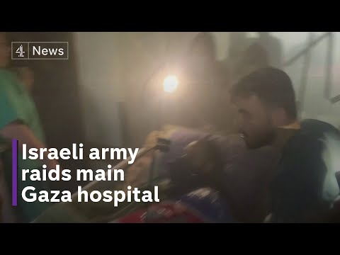 Panic as Israeli forces storm southern Gaza’s main hospital