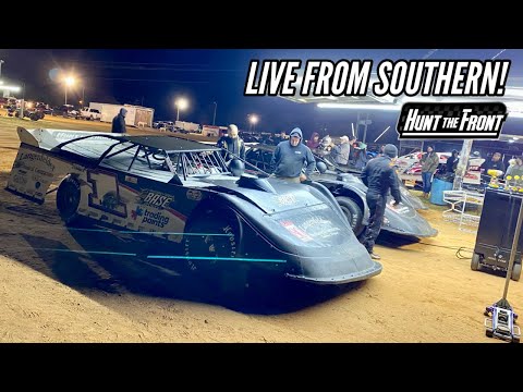 huntthefront.tv | LIVE LOOK-IN | Southern Raceway | Milton, FL | February 17th, 2023 - dirt track racing video image