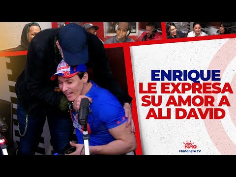 ENRIQUE EXPRESA su Amor a ALI DAVID