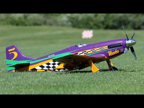 RocHobby Voodoo P-51 PNP Review - Part 1, Intro and Flight - UCDHViOZr2DWy69t1a9G6K9A