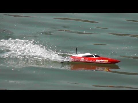 Radio Controlled MotorBoat Vector 28 Mini RC Speed Boat River Race - UCsFctXdFnbeoKpLefdEloEQ