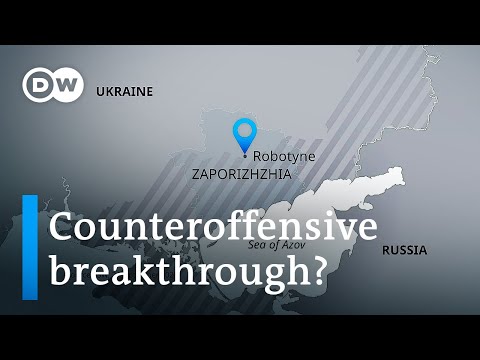 Ukraine says it has 'decisively breached' Russian line near Zaporizhzhia | DW News