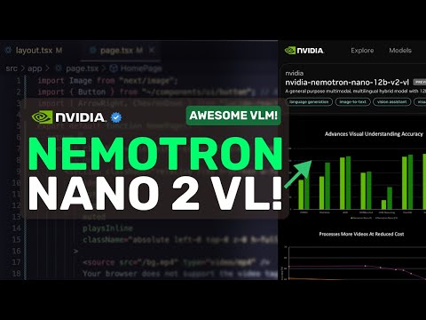 NVIDIA Nemotron Nano 2 VL (12B) : This SMALL, LOCAL VLM has GREAT RESULTS