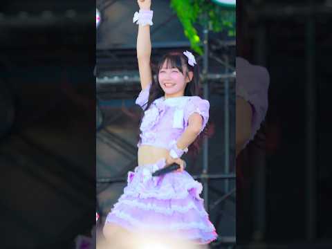 ライブ中の柏ちゃんを追ってみた🎥冒頭の登場かっこよくて終始笑顔が可愛い柏ちゃん😍🎵「可愛いだけじゃいられない」🍠 #スパガ #アイドル #柏綾菜