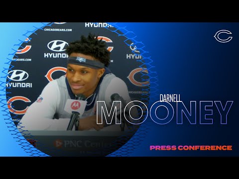 Darnell Mooney wants to improve on conditioning | Chicago Bears video clip