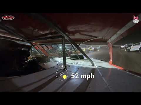 #58X Gary Christian - USMTS Modified - 9-13-2025 Tri-State Speedway - In Car Camera - dirt track racing video image