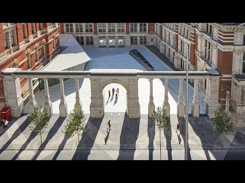 AL_A unveils new entrance and subterranean gallery for London's Victoria & Albert Museum