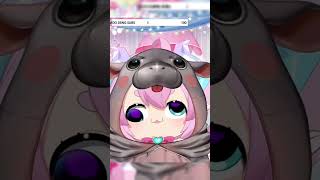 Chibidoki BECOMES Moodeng! #shorts #chibidoki #vtuber