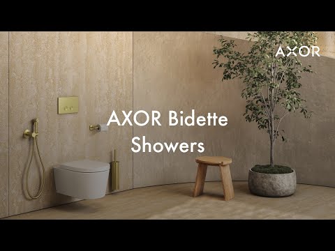 AXOR Bidette Showers | Designed for effortless one-handed operation