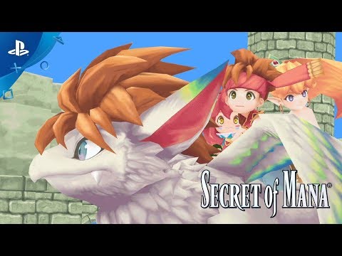Secret of Mana - Announcement Trailer | PS4, PS VITA