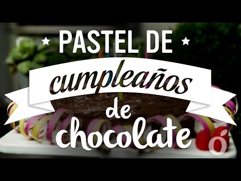 Pastel de Cumpleaños de Chocolate - UC2_z4Qr89l510_kajfPE-iA