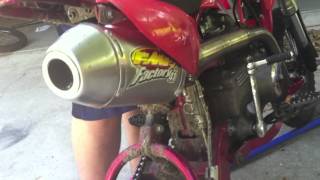 fmf pit bike exhaust