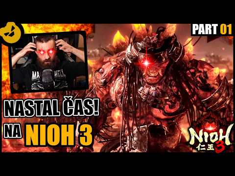 Nastal ČAS REZAŤ a BUŠIŤ DÉMONOV! [ NIOH 3 - Prvé Hranie ] 01