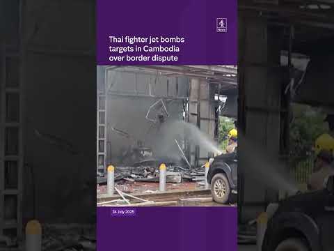 Thai jet bombs targets in Cambodia