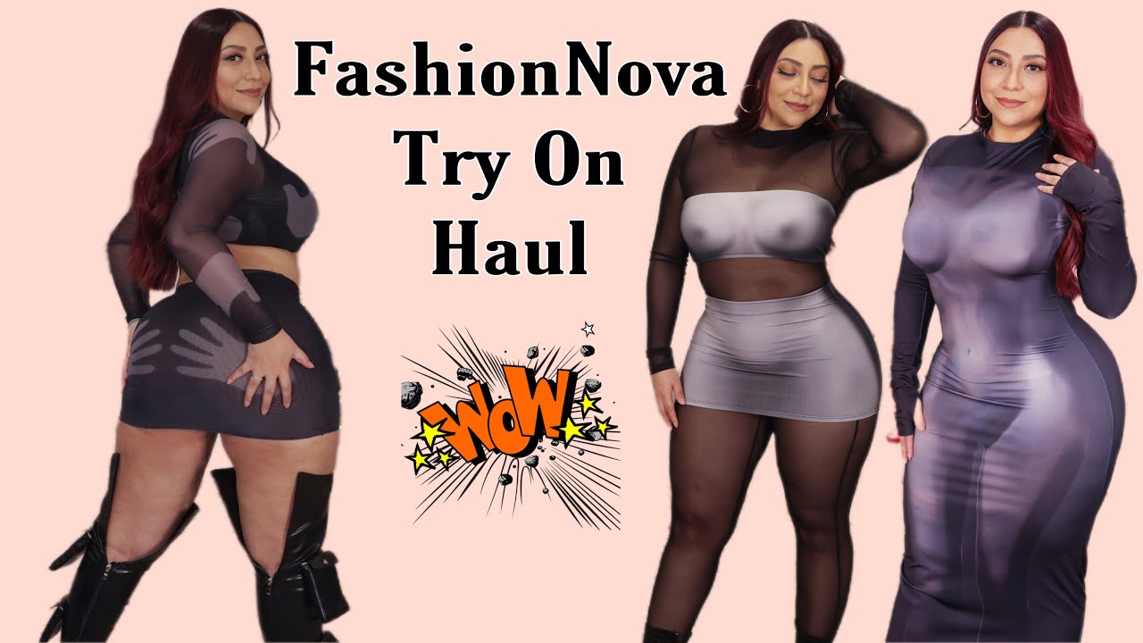Fashion Nova Try On Haul 2023  (4K)