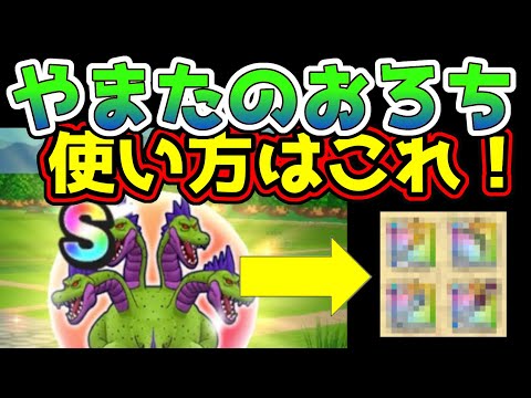 【ドラクエウォーク】やまたのおろちのこころの使い方はこれ!!こんな場面で使おう!!