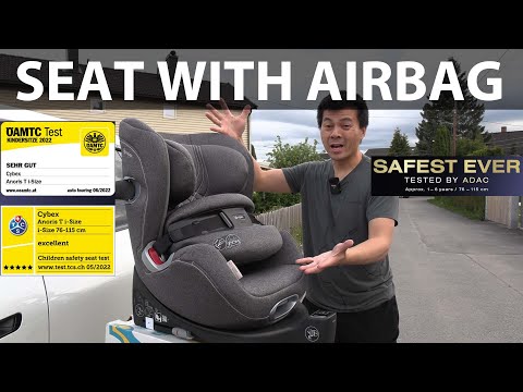 Cybex Anoris T - World's first forward-facing car seat with airbag