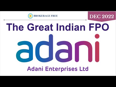 The Great Indian FPO | Dec - 2022 | Adani Enterprises FPO