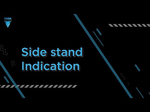 Side Stand Indication | Kratos | Tork Motors