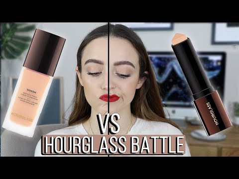 *NEW* Hourglass Vanish Foundation VS The OG Stick | WHICH ONE IS BETTER" - wear test -
