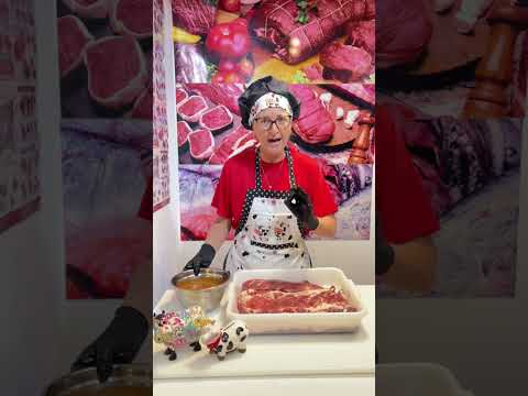 “Costelinha suína temperada